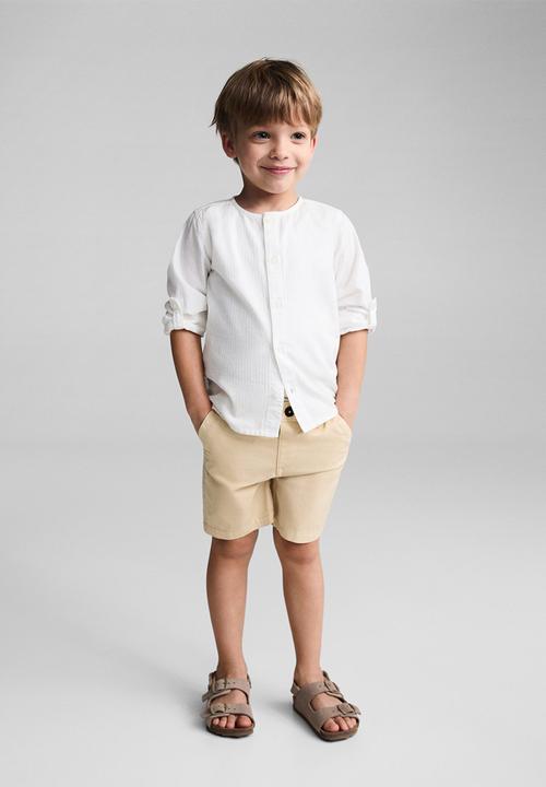 MANGO - Bermuda shorts beliceb - light brown