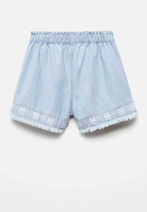MANGO - Shorts bea - denim