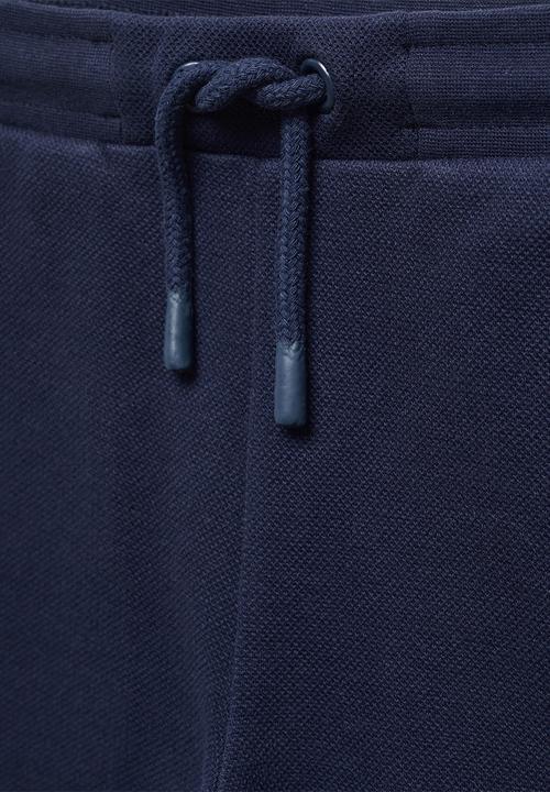 MANGO - Bermuda shorts soller - navy