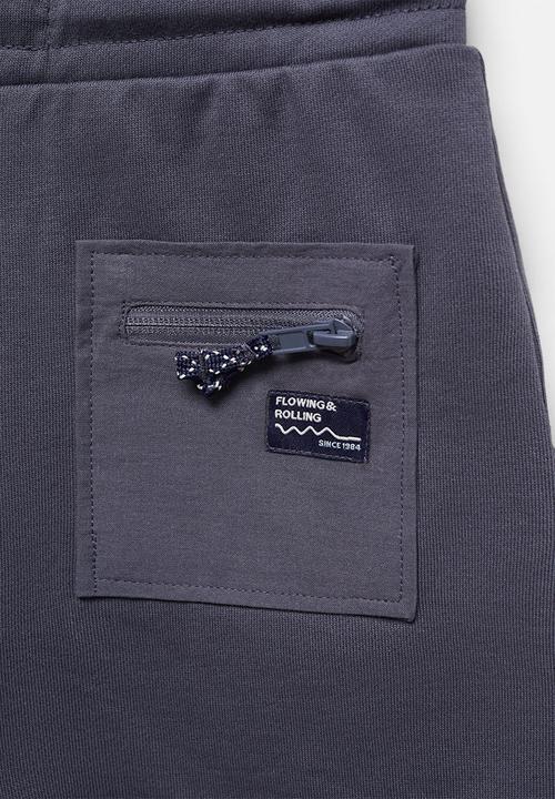 MANGO - Bermuda shorts nyl - navy
