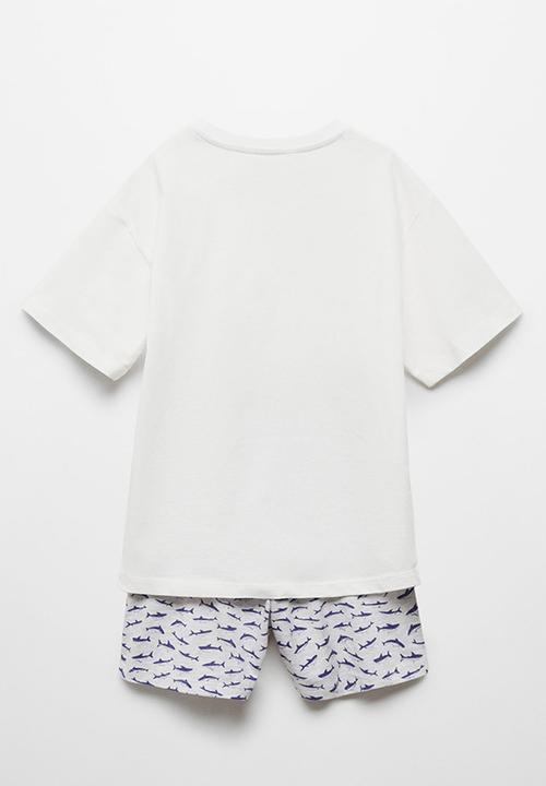 MANGO - Pijama pack oceans - medium grey