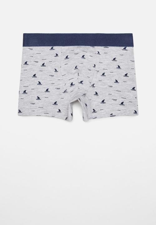 MANGO - Briefs seabox - medium grey