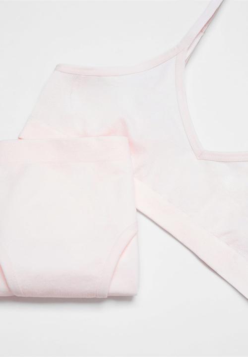 MANGO - Underwear set sky - pink