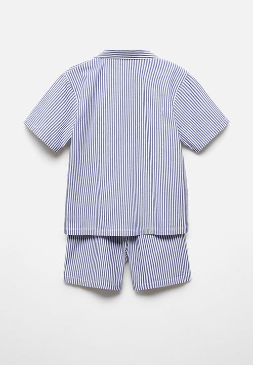 MANGO - Pijama pack morning - navy