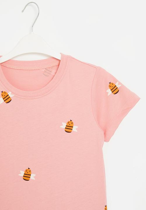 Pop Candy - Printed tee - pink