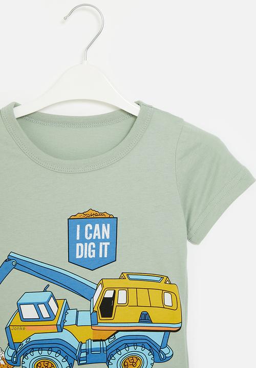 Pop Candy - Printed tee - green