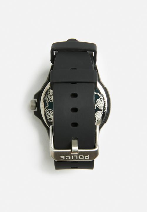 Police - Police sketch watch - black