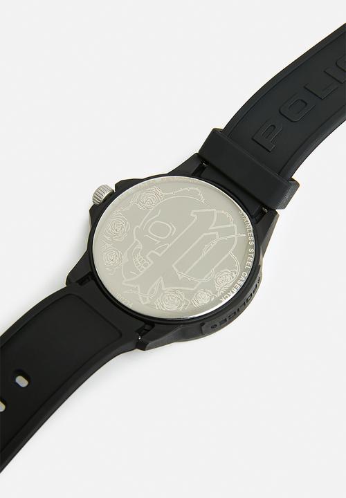 Police - Police sketch watch - black