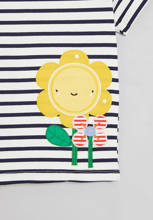 Pop Candy - Striped tee - black & white