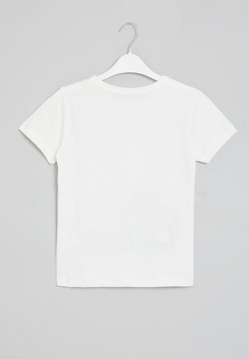 Pop Candy - Printed tee - white