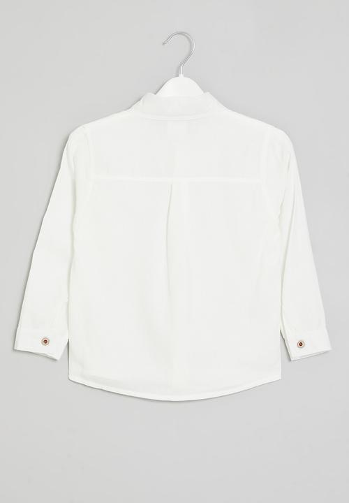 Pop Candy - Button down shirt - white