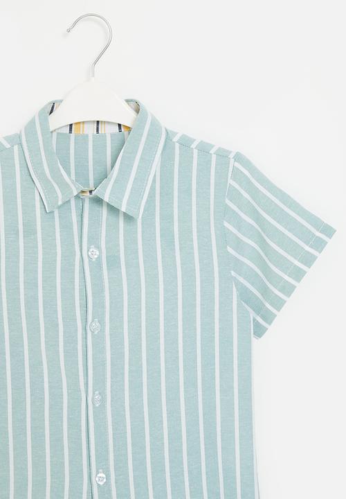 Pop Candy - Striped shirt - grey