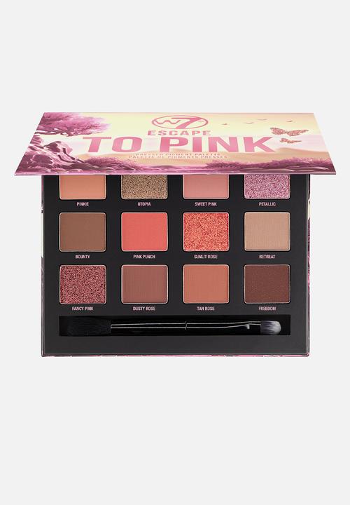 W7 Cosmetics - Escape To Pink - Pressed Pigment Palette