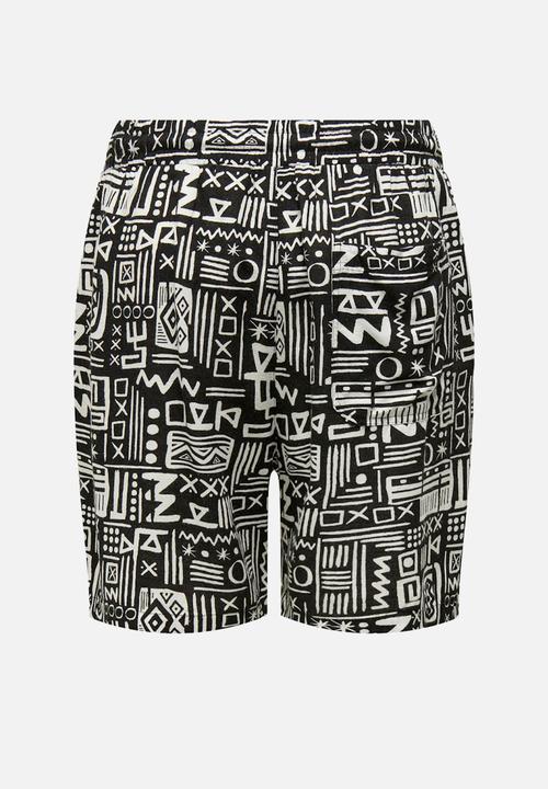 Only & Sons - Onsbold life rlx shorts - black