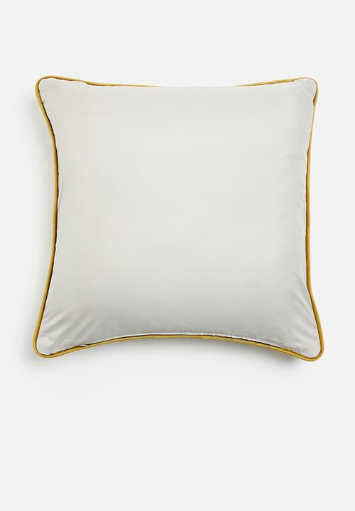 Grey Gardens - Hound cushion cover - Mustard