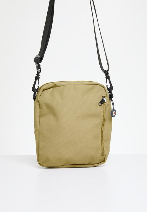 Ben Sherman - Cross Body Canvas Bag - Sand Khaki