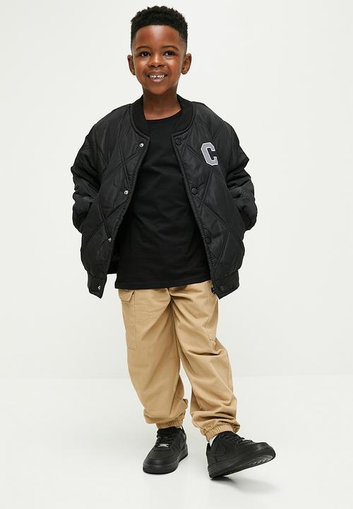 Pop Candy - Quilted bomber jacket - black