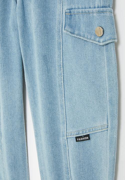 Pop Candy - Utility jeans - light blue