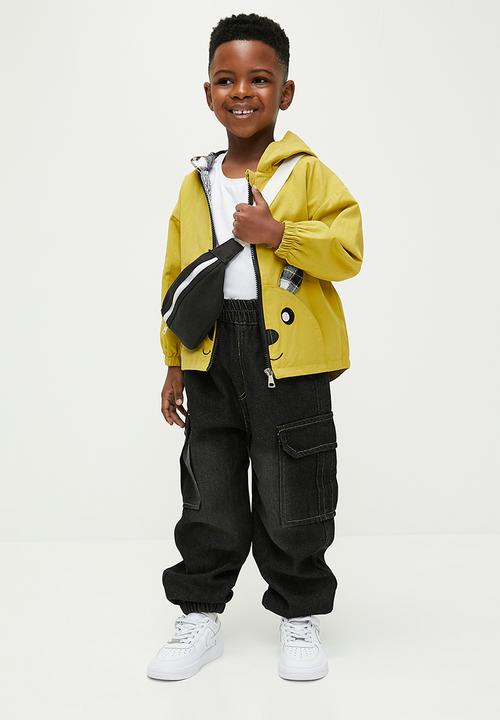 Pop Candy - Utility cuff pants - black