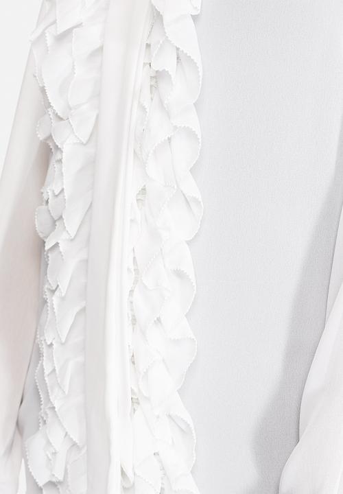 ONLY - Frilla Bow Shirt