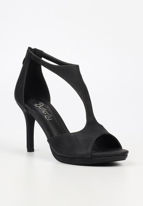 Butterfly Feet - Kristal 2 stiletto - black