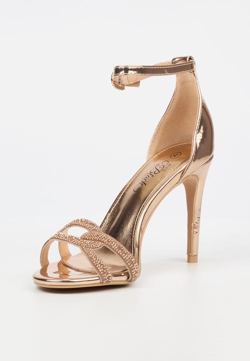 Miss Black - Jazz 17 stiletto - rose gold