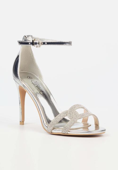 Miss Black - Jazz 17 stiletto - silver