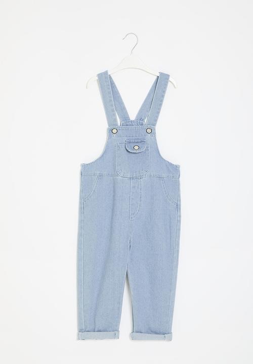 Pop Candy - Denim dungaree - light blue