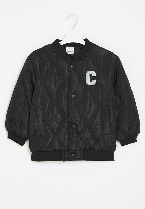 Pop Candy - Quilted bomber jacket - black
