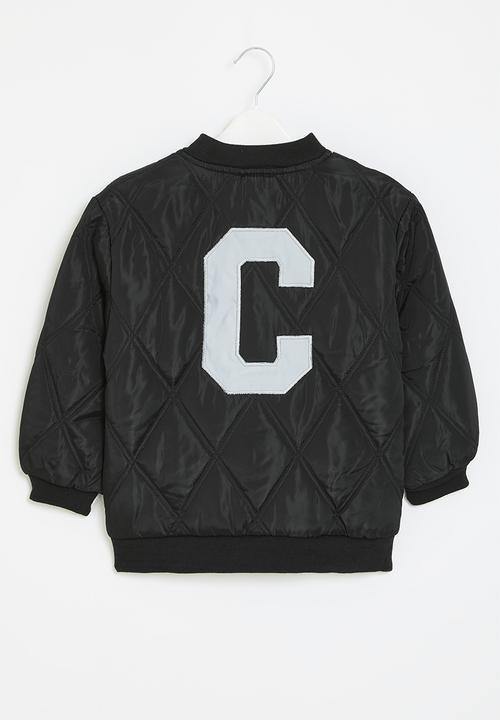 Pop Candy - Quilted bomber jacket - black