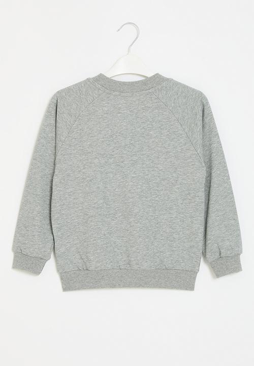 Pop Candy - Printed bomber jacket - grey