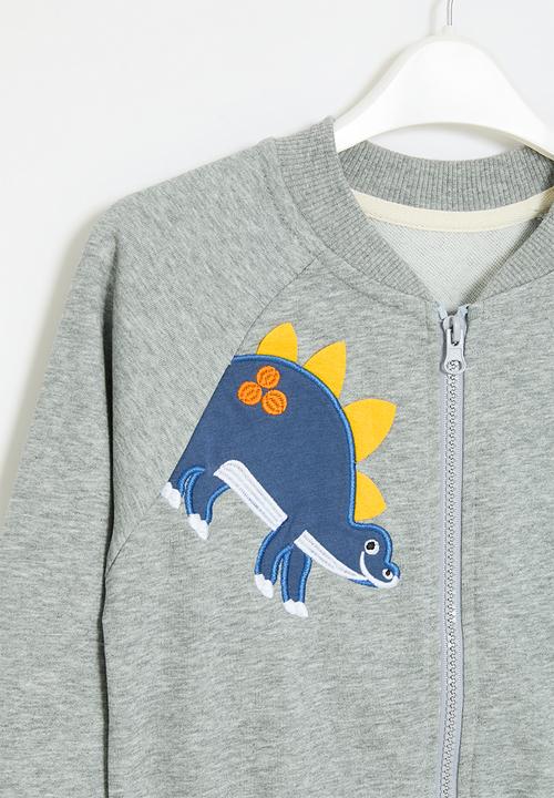 Pop Candy - Printed bomber jacket - grey