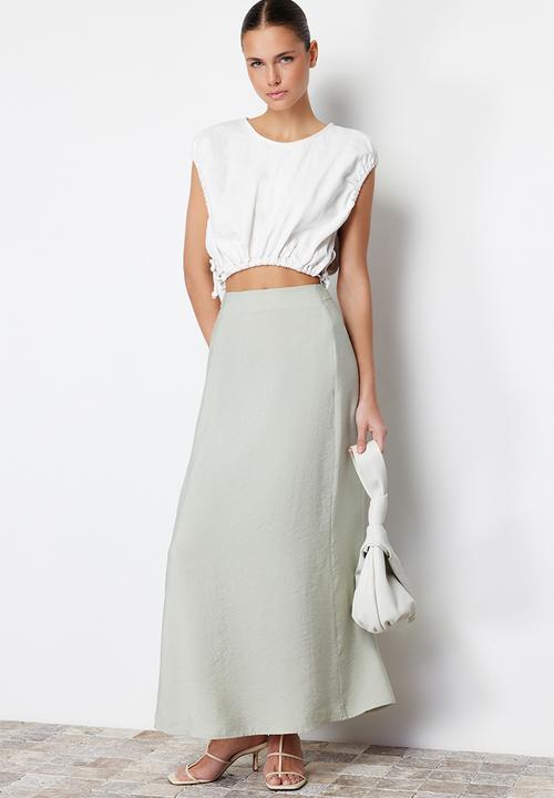 Trendyol - Maxi length skirt - mint