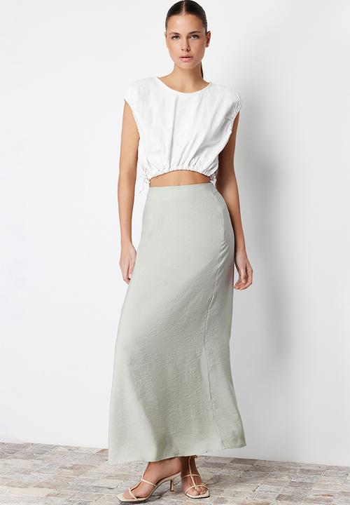 Trendyol - Maxi length skirt - mint