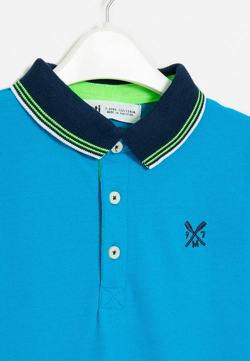 MINOTI - Pique polo - blue