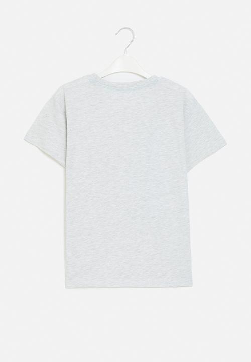 MINOTI - Graphic t-shirt - mottled grey