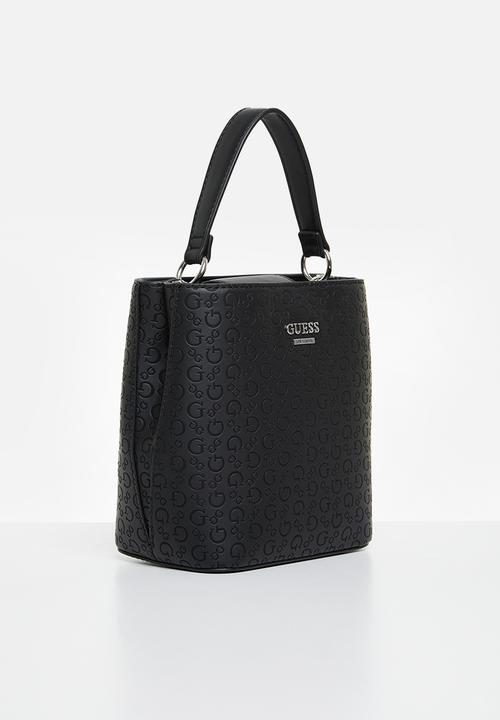 GUESS - Kamri mini bucket - black