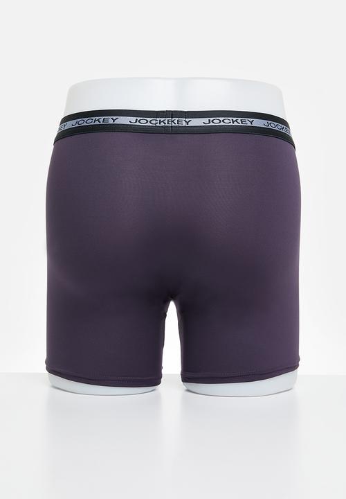 Jockey - Quick dry long leg - cherry wine