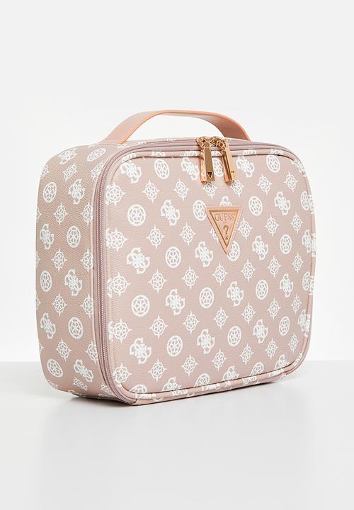 GUESS - Wilder cosmetic organizer case - rosewood