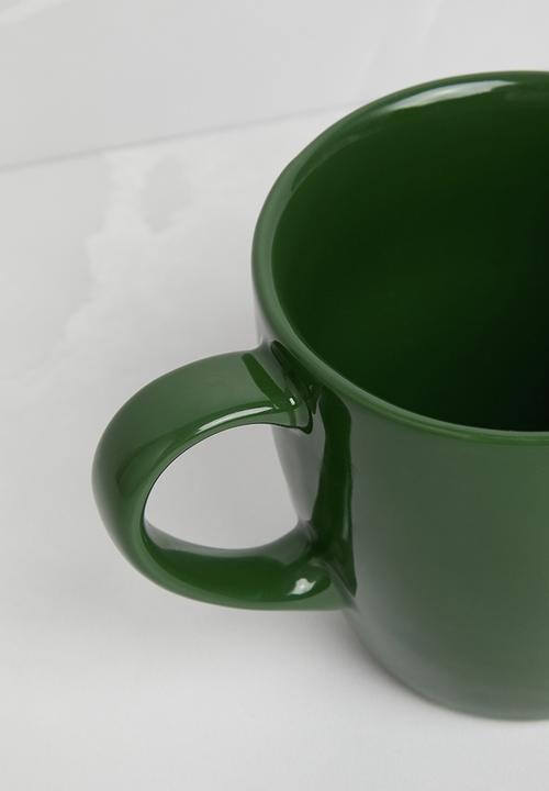 H&M - Porcelain mug - green