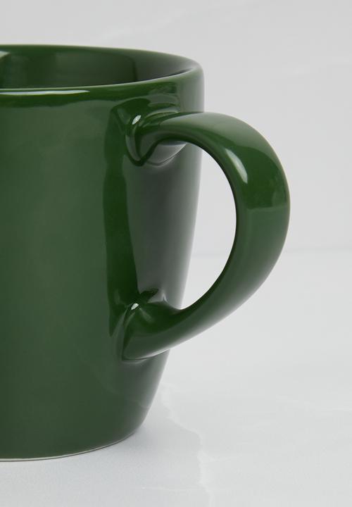H&M - Porcelain mug - green