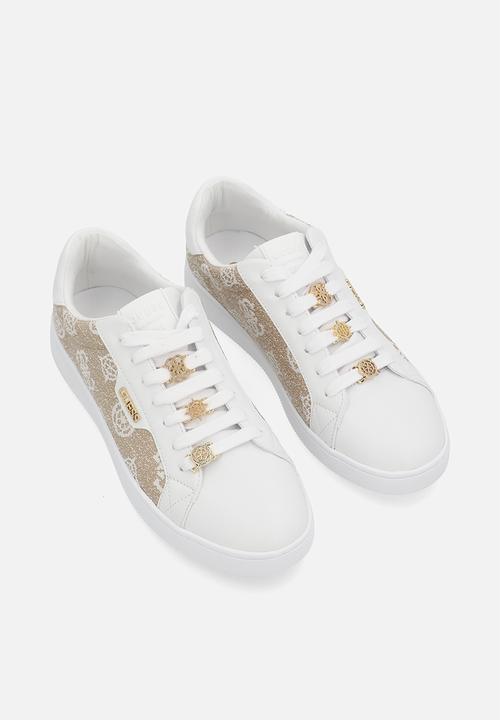 GUESS - Renzy sneaker - neutral & white