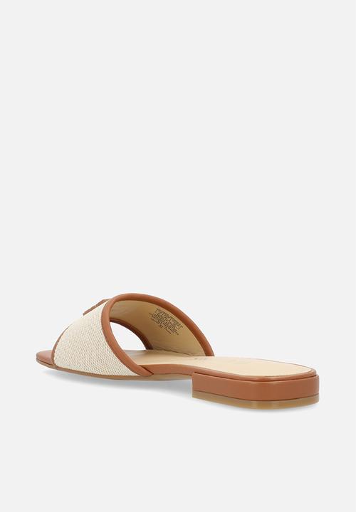 GUESS - Tampa logo sandal - tan & neutral