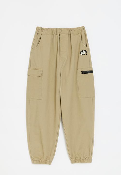 Pop Candy - Cargo jogger - stone