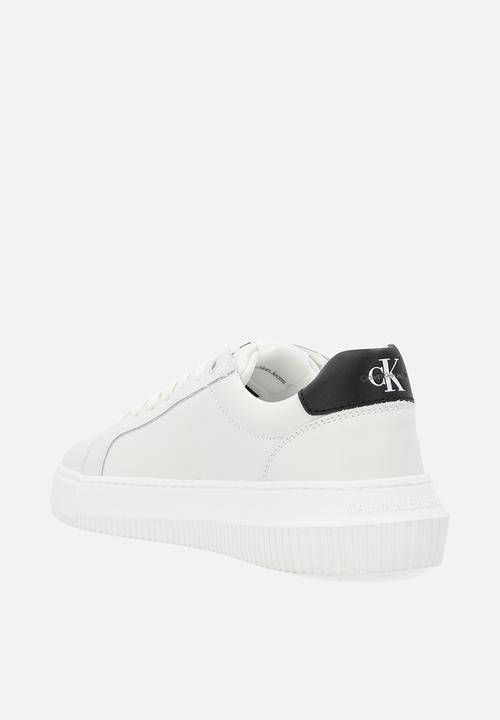 Calvin Klein - Chunky cupsole laceup mon lth wn - white