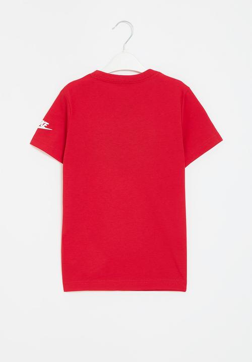 Nike - Nkb gradient futura short sleeve tee - university red