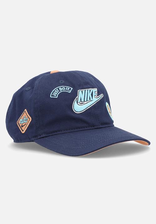 Nike - Nan multi patch club cap - midnight navy
