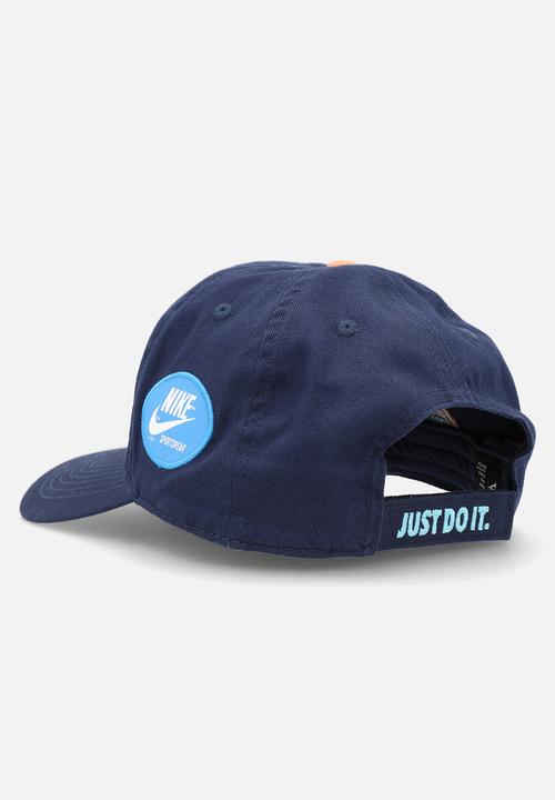 Nike - Nan multi patch club cap - midnight navy
