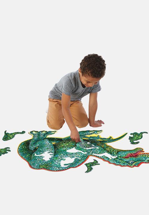 Peaceable Kingdom - Floor puzzle: dinosaur - multi