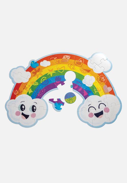 Peaceable Kingdom - Floor puzzle: rainbow - multi
